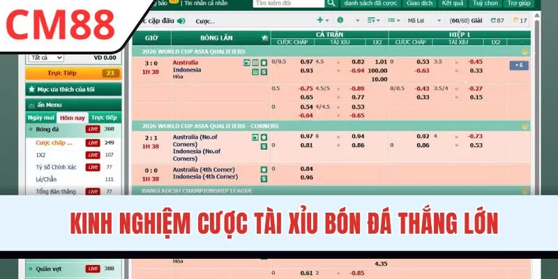 Nhận định kết quả chuẩn xác khi đến với CM88